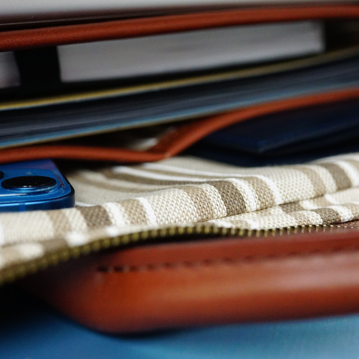 Caballo leren laptoptas