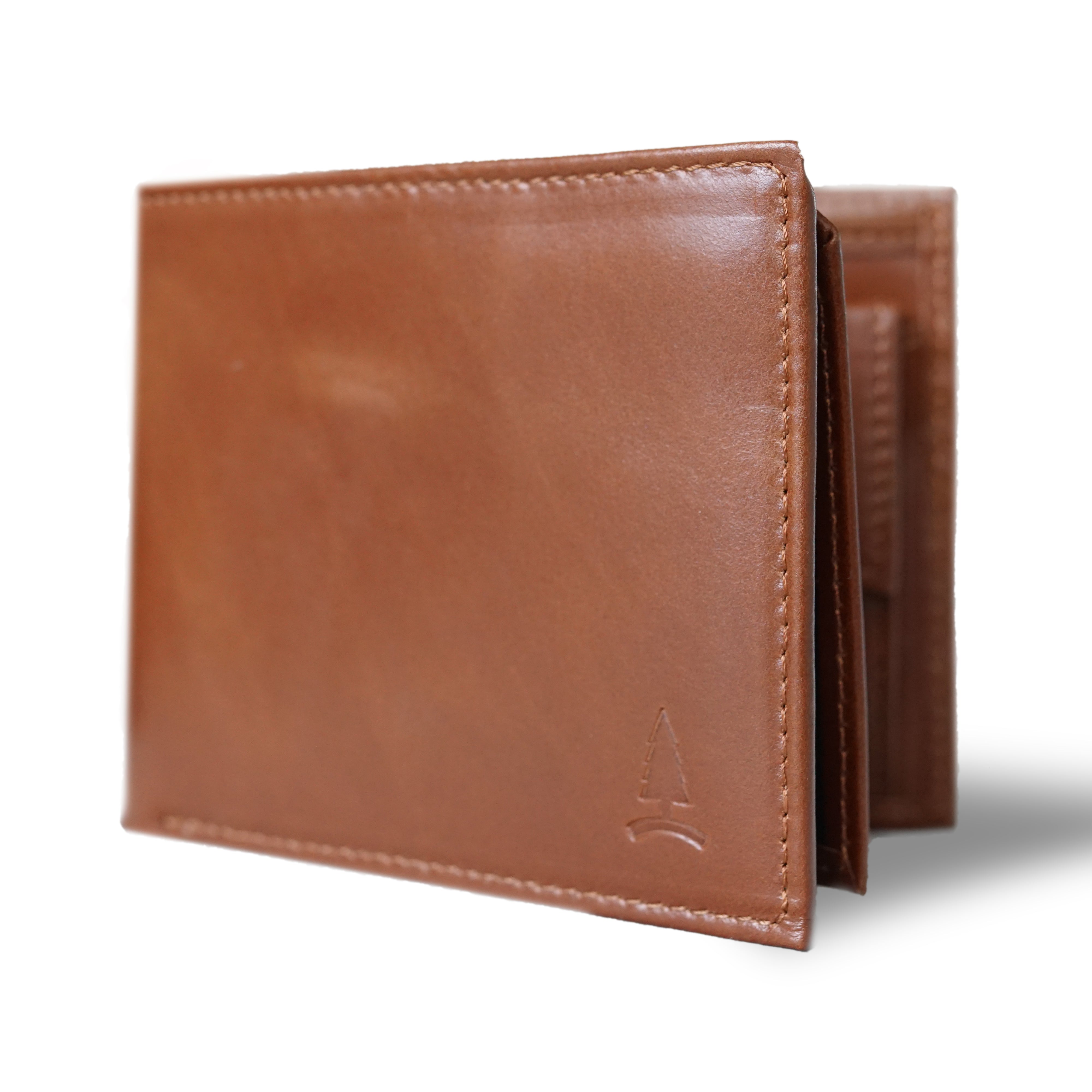 Brandy brown leather wallet