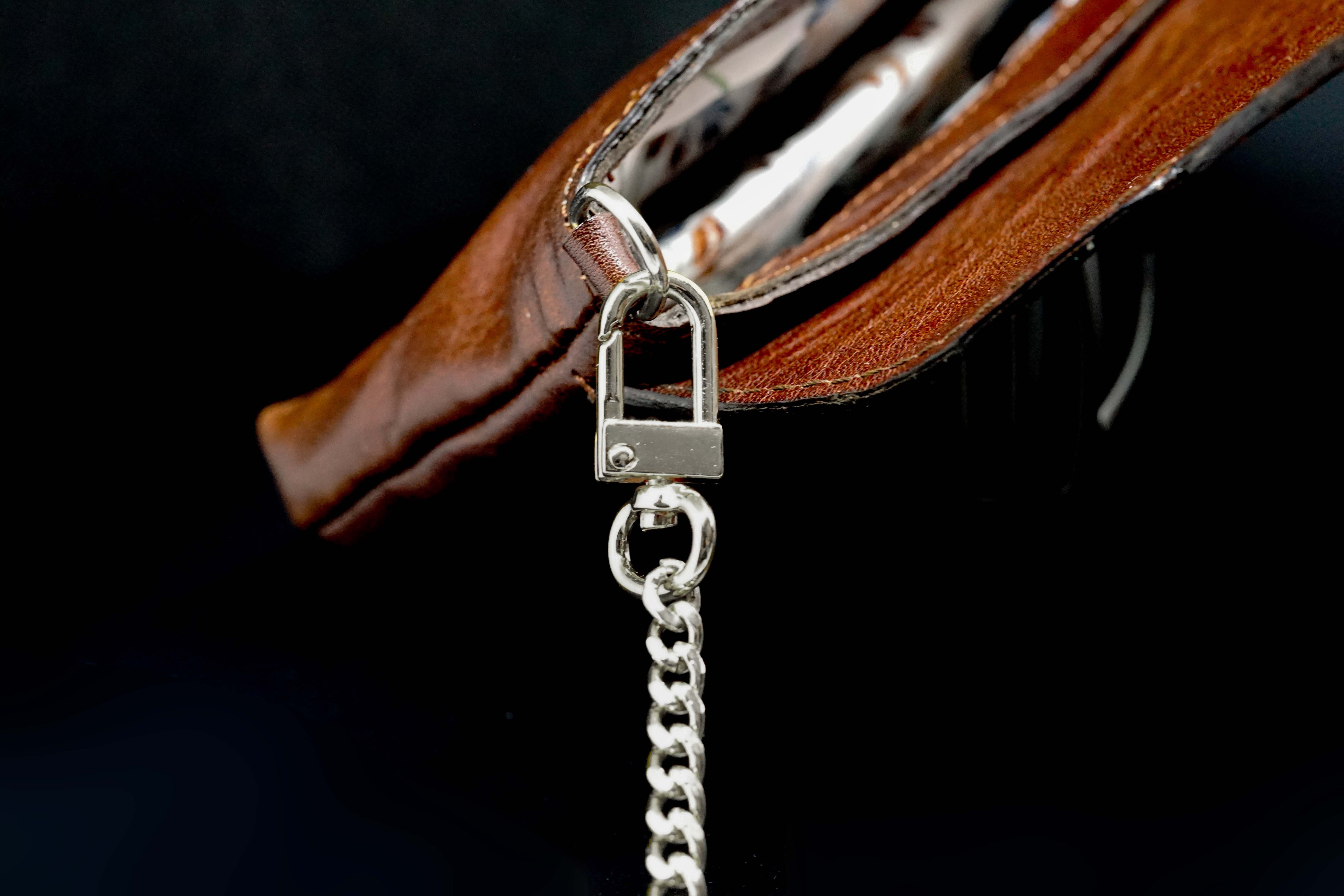 Stijlvolle bruine set voor dames Euphory - riem en handtas