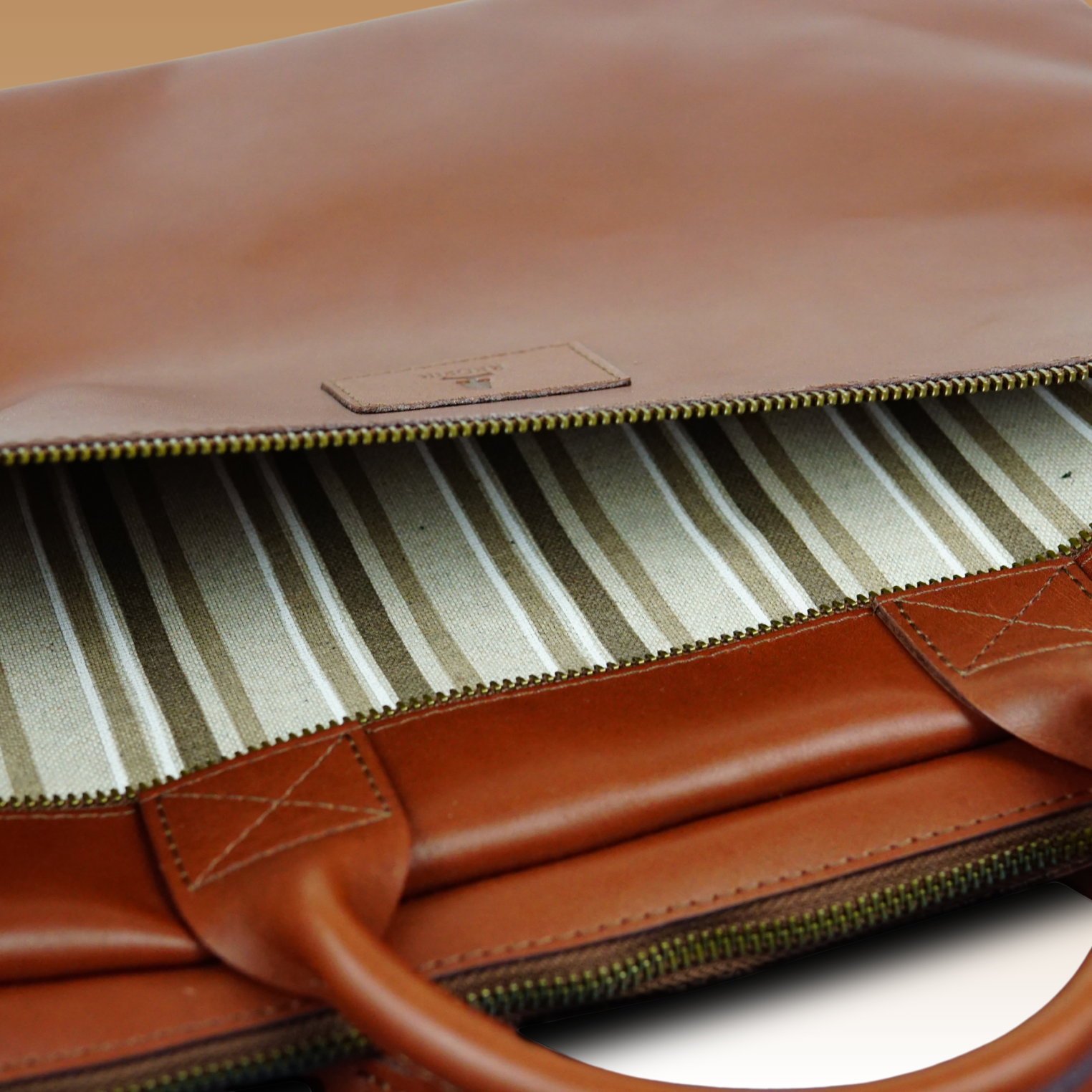 Caballo leren laptoptas